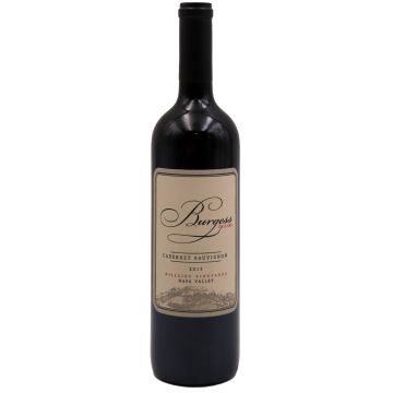 2015 burgess cellars cabernet sauvignon hillside vineyards California Red 