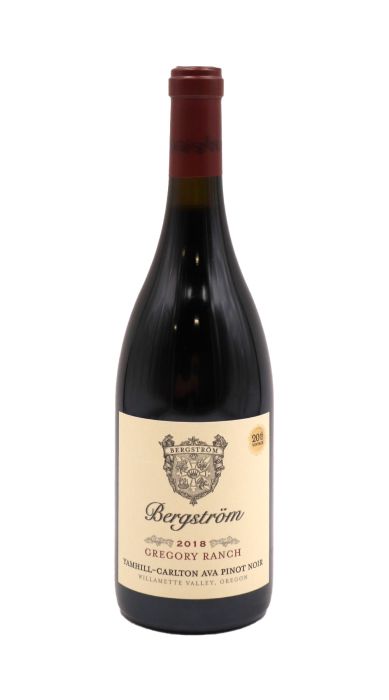 2018 Bergstrom Pinot Noir Gregory Ranch Pinot Noir